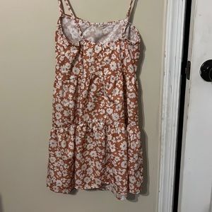 SHEIN - dress size 9Y white followers yellow and white dress